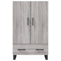 Thumbnail for Highboard Grau Sonoma 69,5x31x115 cm Holzwerkstoff
