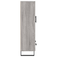 Thumbnail for Highboard Grau Sonoma 69,5x31x115 cm Holzwerkstoff