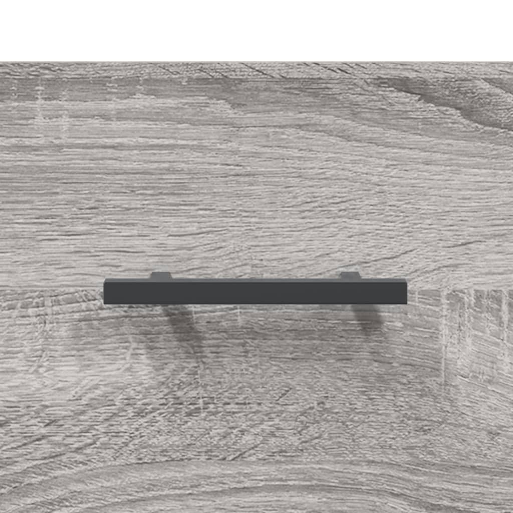 Highboard Grau Sonoma 69,5x31x115 cm Holzwerkstoff