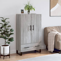 Thumbnail for Highboard Grau Sonoma 69,5x31x115 cm Holzwerkstoff