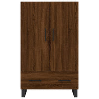 Thumbnail for Highboard Braun Eichen-Optik 69,5x31x115 cm Holzwerkstoff