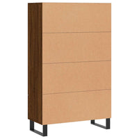 Thumbnail for Highboard Braun Eichen-Optik 69,5x31x115 cm Holzwerkstoff
