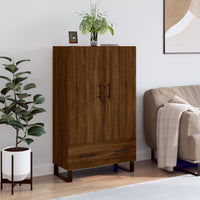 Thumbnail for Highboard Braun Eichen-Optik 69,5x31x115 cm Holzwerkstoff