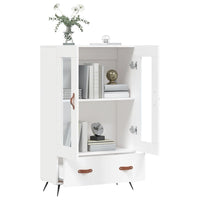 Thumbnail for Highboard Weiß 69,5x31x115 cm Holzwerkstoff