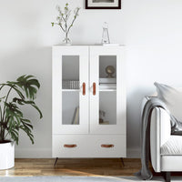 Thumbnail for Highboard Weiß 69,5x31x115 cm Holzwerkstoff