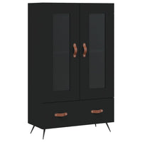 Thumbnail for Highboard Schwarz 69,5x31x115 cm Holzwerkstoff