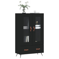 Thumbnail for Highboard Schwarz 69,5x31x115 cm Holzwerkstoff