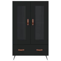 Thumbnail for Highboard Schwarz 69,5x31x115 cm Holzwerkstoff