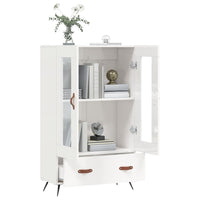 Thumbnail for Highboard Hochglanz-Weiß 69,5x31x115 cm Holzwerkstoff