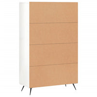 Thumbnail for Highboard Hochglanz-Weiß 69,5x31x115 cm Holzwerkstoff