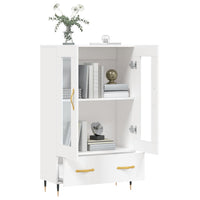 Thumbnail for Highboard Weiß 69,5x31x115 cm Holzwerkstoff