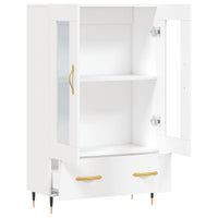 Thumbnail for Highboard Weiß 69,5x31x115 cm Holzwerkstoff