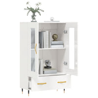 Thumbnail for Highboard Hochglanz-Weiß 69,5x31x115 cm Holzwerkstoff
