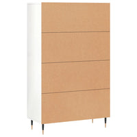 Thumbnail for Highboard Hochglanz-Weiß 69,5x31x115 cm Holzwerkstoff