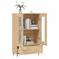 Thumbnail for Highboard Sonoma-Eiche 69,5x31x115 cm Holzwerkstoff