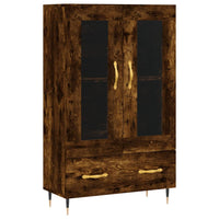 Thumbnail for Highboard Räuchereiche 69,5x31x115 cm Holzwerkstoff