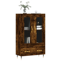 Thumbnail for Highboard Räuchereiche 69,5x31x115 cm Holzwerkstoff