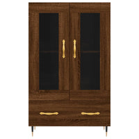 Thumbnail for Highboard Braun Eichen-Optik 69,5x31x115 cm Holzwerkstoff