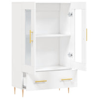 Thumbnail for Highboard Weiß 69,5x31x115 cm Holzwerkstoff