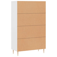 Thumbnail for Highboard Weiß 69,5x31x115 cm Holzwerkstoff