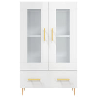Thumbnail for Highboard Hochglanz-Weiß 69,5x31x115 cm Holzwerkstoff