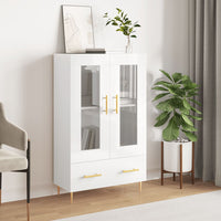 Thumbnail for Highboard Hochglanz-Weiß 69,5x31x115 cm Holzwerkstoff