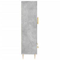 Thumbnail for Highboard Betongrau 69,5x31x115 cm Holzwerkstoff