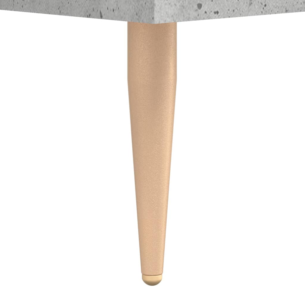 Highboard Betongrau 69,5x31x115 cm Holzwerkstoff