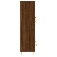 Thumbnail for Highboard Braun Eichen-Optik 69,5x31x115 cm Holzwerkstoff