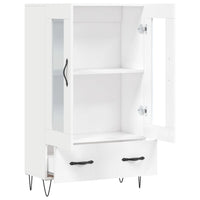 Thumbnail for Highboard Weiß 69,5x31x115 cm Holzwerkstoff