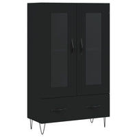 Thumbnail for Highboard Schwarz 69,5x31x115 cm Holzwerkstoff