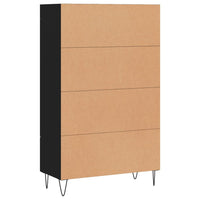 Thumbnail for Highboard Schwarz 69,5x31x115 cm Holzwerkstoff