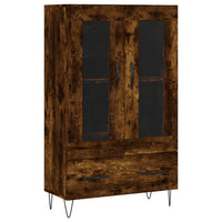 Thumbnail for Highboard Räuchereiche 69,5x31x115 cm Holzwerkstoff