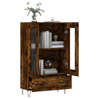 Thumbnail for Highboard Räuchereiche 69,5x31x115 cm Holzwerkstoff