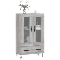Thumbnail for Highboard Grau Sonoma 69,5x31x115 cm Holzwerkstoff
