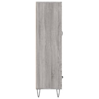 Thumbnail for Highboard Grau Sonoma 69,5x31x115 cm Holzwerkstoff