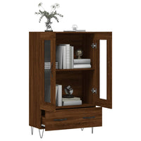 Thumbnail for Highboard Braun Eichen-Optik 69,5x31x115 cm Holzwerkstoff