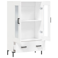 Thumbnail for Highboard Weiß 69,5x31x115 cm Holzwerkstoff