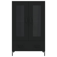 Thumbnail for Highboard Schwarz 69,5x31x115 cm Holzwerkstoff