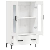Thumbnail for Highboard Hochglanz-Weiß 69,5x31x115 cm Holzwerkstoff