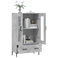 Thumbnail for Highboard Betongrau 69,5x31x115 cm Holzwerkstoff