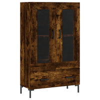 Thumbnail for Highboard Räuchereiche 69,5x31x115 cm Holzwerkstoff