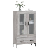 Thumbnail for Highboard Grau Sonoma 69,5x31x115 cm Holzwerkstoff