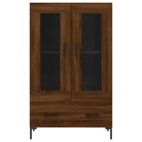 Thumbnail for Highboard Braun Eichen-Optik 69,5x31x115 cm Holzwerkstoff