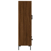 Thumbnail for Highboard Braun Eichen-Optik 69,5x31x115 cm Holzwerkstoff