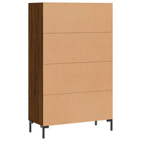 Thumbnail for Highboard Braun Eichen-Optik 69,5x31x115 cm Holzwerkstoff
