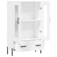 Thumbnail for Highboard Weiß 69,5x31x115 cm Holzwerkstoff