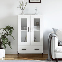 Thumbnail for Highboard Weiß 69,5x31x115 cm Holzwerkstoff
