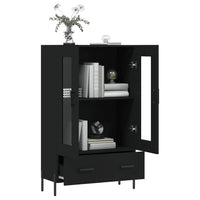 Thumbnail for Highboard Schwarz 69,5x31x115 cm Holzwerkstoff