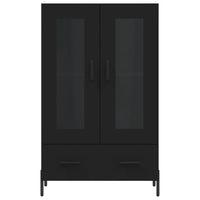 Thumbnail for Highboard Schwarz 69,5x31x115 cm Holzwerkstoff